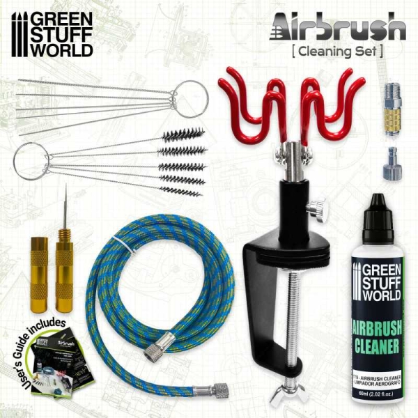 Green Stuff Airbrush Cleaning Set